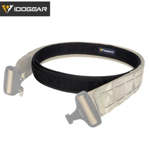 IDOGEAR Tactical Belt Mens Belts Inner Belt Hook Liner Airsoft 1.7" Waist Belt - Picture 1 of 14