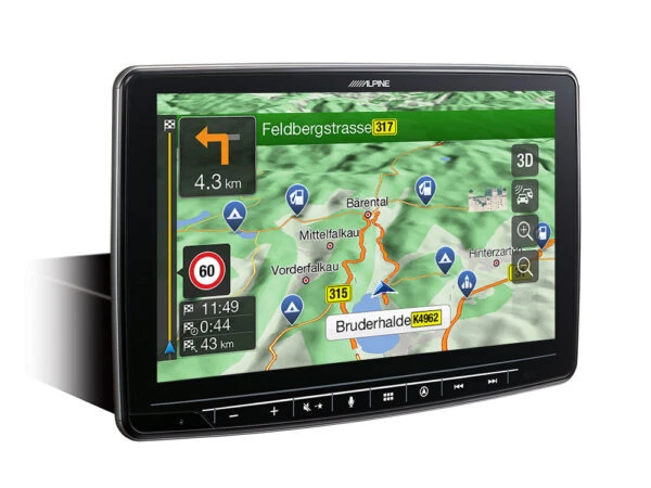 Alpine INE-F904DC 1-DIN Navigationssystem 9-Z Touchscreen DAB+ Apple CarPlay--- - Bild 1 von 4