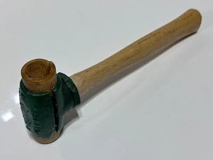 Garland (SACO ME) 31001 Rawhide Split-Head Hammer Mallet, Size No. 1 - NOS NEW - Picture 1 of 10