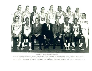 1966 1967 BOSTON CELTICS 8X10 TEAM PHOTO RUSSELL HAVLICEK BASKETBALL NBA - Picture 1 of 1