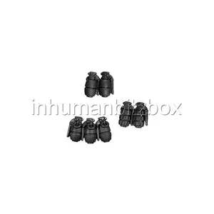 SQAC14 GRENADE x3 SPACE MARINE HORUS HERESY WARHAMMER 40,000 BITZ BITS 18-20-25 - Picture 1 of 1