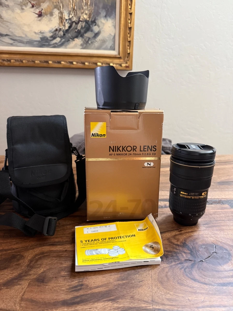 Nikon NIKKOR f/2.8 24-70mm Camera Lenses for sale | eBay