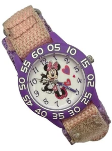 Disney Kid’s Watch Girls Minnie Mouse & Figaro Analog New Battery - Picture 1 of 5