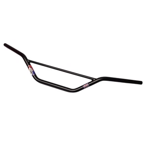 6.5" HI-Brace Classic Carbon Steel Trials Handlebars Black 7/8" -22mm K TAG-Z UK - Picture 1 of 5