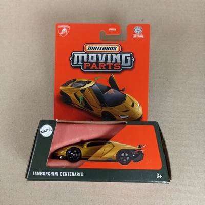 Matchbox Moving Parts Lamborghini Centenario Gold #5 2025  - Image 1 of 2