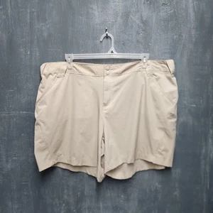 Columbia Shorts Womens 24 Beige Point II Omni-Shade PFG UPF Fishing - Picture 1 of 12