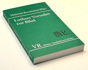 Martin Luthers Vorreden zur Bibel.  Heinrich Bornkamm (HG) Kl. Vandenhoeck Reihe - Bild 1 von 7