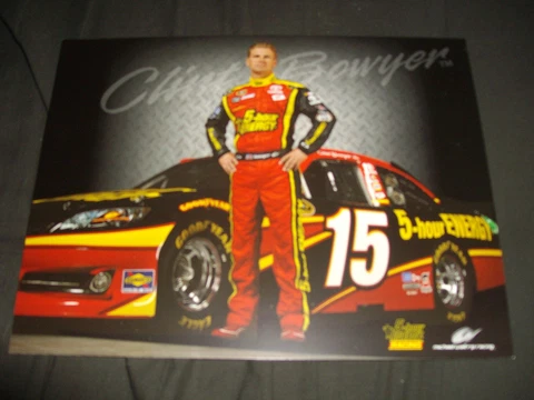 2012 CLINT BOWYER #15 5 HOUR ENERGY NASCAR POSTCARD Cover