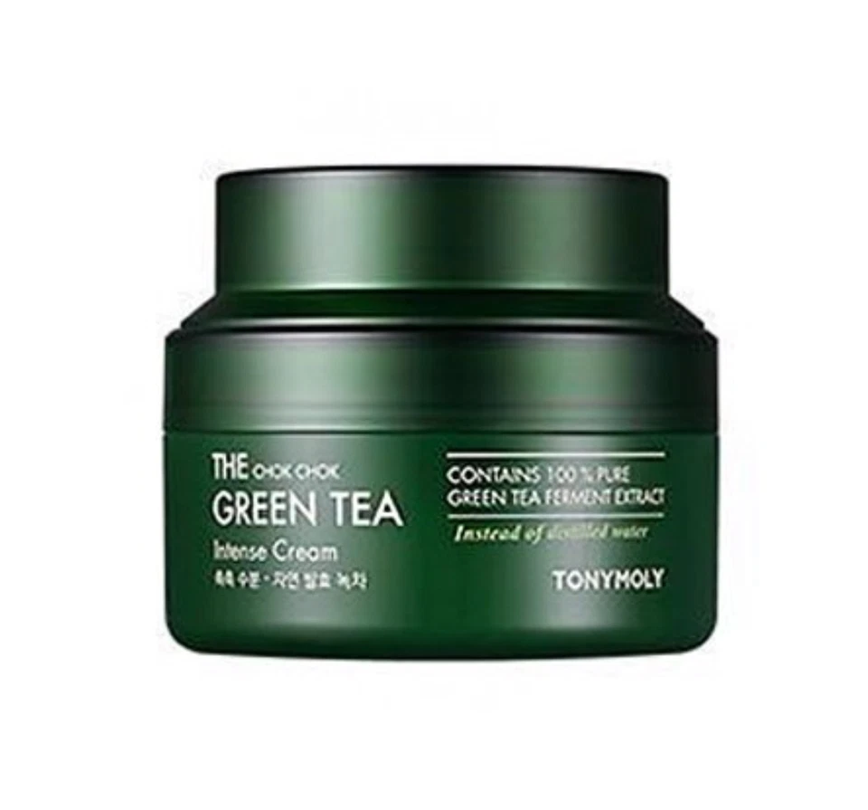 [ TONYMOLY ] The Chok Chok Green Tea Intense Cream 60ml US Seller - Image 1 of 1