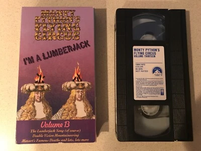 Monty Python's Flying Circus: I'm A Lumberjack - Volume 13 (VHS, 1989)  - Image 1 of 3