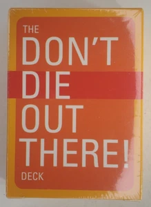 2007 The Dont Die Out There Deck Game Cards  Sealed  by Mountaineer Books - Picture 1 of 6