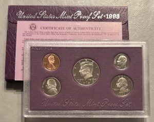 1993 Clad Proof Set U.S. Mint Original Government Packaging OGP COA - Bild 1 von 6