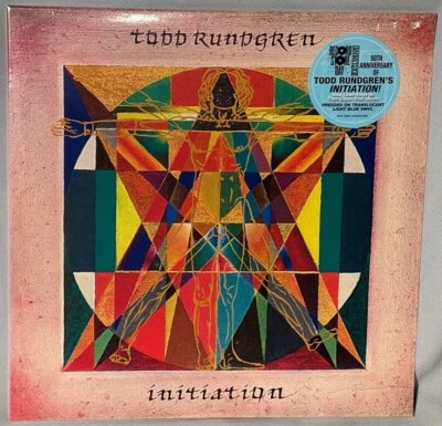 LP TODD RUNDGREN Initiation (2LP BLUE Vinyl, RSD 2025) NEW MINT SEALED - Image 1 of 2