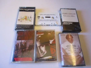 CROSBY, STILLS, NASH & YOUNG 3 Cassette Tape Lot Rock So Far Deja Vu   SS16 - Picture 1 of 2