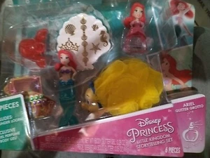 Disney Princess Little Kingdom Storytelling Set Ariel Glitter Grotto Jakks i3 - Picture 1 of 1