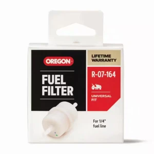 Fuel Filter for Riding Mowers, Fits Kohler and All Filters with 1/4 In. ID Fuel - Picture 1 of 12