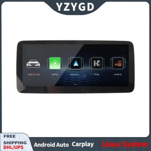 Pantalla reproductor estéreo CarPlay para Mercedes-Benz Clase C W205 GLC Clase V W447 - Imagen 1 de 9