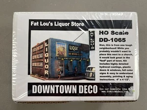 Downtown Deco HO DD-1065 Fat Lou's Liquor Store Kit - Picture 1 of 1