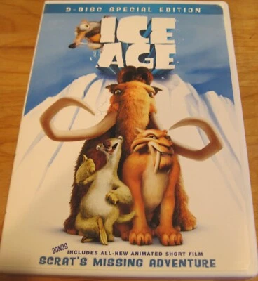 4 DVD/Blu-Ray movies: Ice Age Series lot Family Free Ship PG - Image 1 of 4