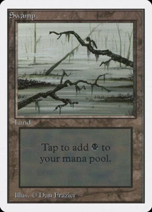 Swamp Version 2 mtg original magic the gathering - Bild 1 von 7