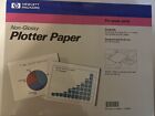 Hewlett Packard Non-Glossy Plotter Paper, #17801P 8 1/2" x 11",  50 Sheets NEW