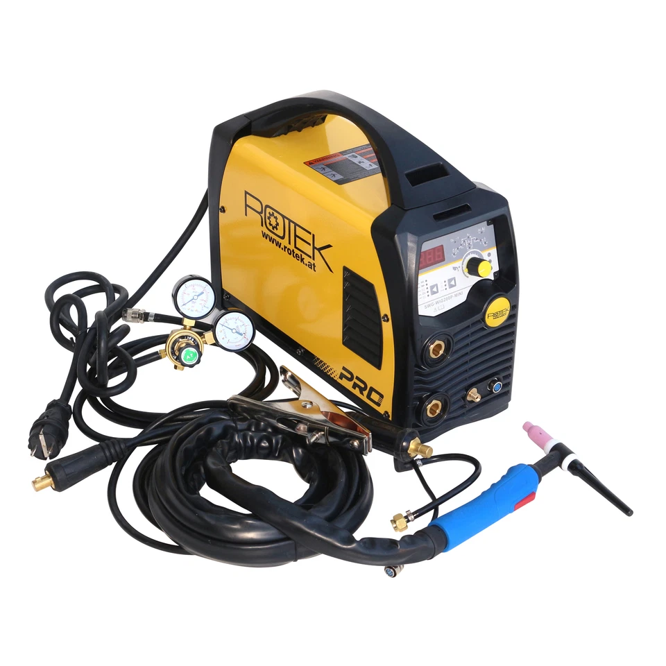 Mobiler 200A WIG AC DC PWM Schweißinverter Schweißgerät Inverter TIG HF-Zündung - Bild 1 von 1