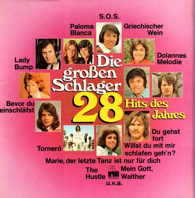 Various ‎– Die Großen Schlager (28 Hits Des Jahres) - German compilation, 2 LP - Image 1 of 4
