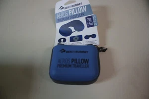 -NEW- Sea to summit Aeros Premium traveller pillow navy blue - Picture 1 of 2