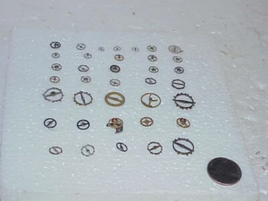 Used Watch Balance & Escape Wheels Steampunk Altered Art Projects parts repair C - Picture 1 of 9