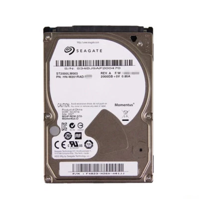 Seagate Momentus ST2000LM003 2TB 2.5" 5400RPM SATA3 Notebook  Hard Drive 32MB - Image 1 of 4
