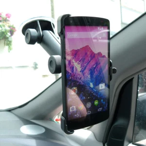 Dedicated 15cm Long Car Windscreen Window Arm Mount for LG Google Nexus 5 - Picture 1 of 6