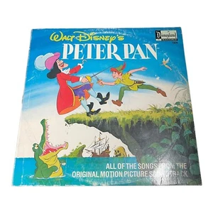 Walt Disney's Peter Pan Motion Picture Soundtrack 1976 RARE LP - Imagen 1 de 5
