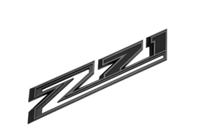 2021-2025 Chevrolet Silverado 2500 3500 HD Z71 Emblems Black 86542916 GM New OEM - Picture 1 of 2
