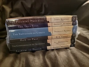 6er-Buch-Set Moody Blble Classics J. Bunyan, A.Murray, T.Kempis, G.Mueller, Torrey - Bild 1 von 7