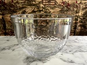 RALPH LAUREN HEWITT ICE TEXTURE CRYSTAL GRANDE 9lb CIOTOLA DA PORTATA DECORATIVA FIRMATA - Foto 1 di 24