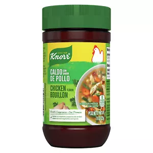 Knorr Granulated Bouillon Chicken Flavor Cholesterol-Free Powder 7.9 oz Jar 1 - Picture 1 of 11