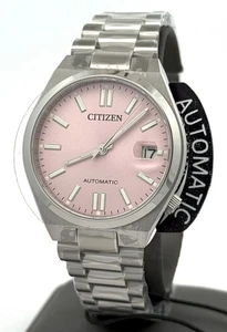 Citizen TSUYOSA Automatic Stainless Steel Pink Dial 37mm Watch, NJ0200-50Z - Picture 1 of 6