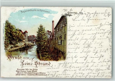 13107133 - 3000 Hannover Beguinenturm Leine-Strand Turm 1900 - Bild 1 von 2