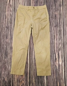 Pantalones chinos J Crew Petite 2P bronceados tiro alto novia para mujer - Imagen 1 de 5
