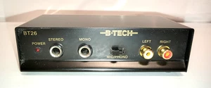 B Tech Amplifier BT26 Verstärker für den Plattenspieler oder Mikrofon - Bild 1 von 6