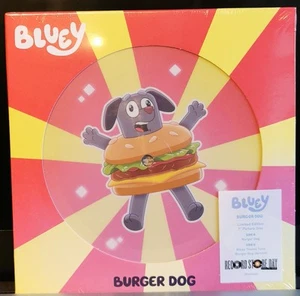 Bluey "Burger Dog" Picture Disc 7" - Rsd 2025 - New / Sealed - Picture 1 of 3
