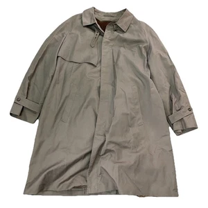 Vintage Christian Dior Monsieur Herren 42R hellbraun beige Wolle gefüttert Schnalle Trenchcoat - Bild 1 von 12