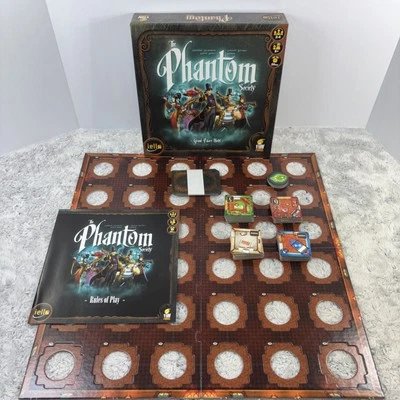 THE PHANTOM SOCIETY Board Game Grand Palace Hotel NM Complete - Image 1 of 4
