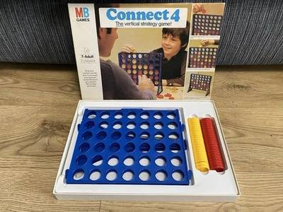 Connect 4 1976 Edition Vintage Retro  Classic - Strategy MB Games Complete - Image 1 of 4