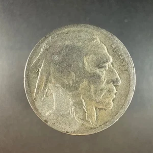 No Date Buffalo Nickel - Heavily Circulated - Picture 1 of 4