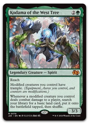Kodama of the West Tree (Anime) #78 (NM) Foundations Jumpstart J25 Magic MTG - Image 1 of 2