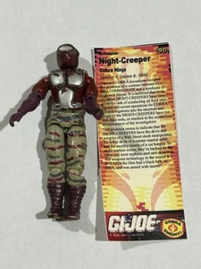 Vintage GI Joe Cobra ARAH NIGHT CREEPER Action Figure 1990 New O-Ring - Picture 1 of 3