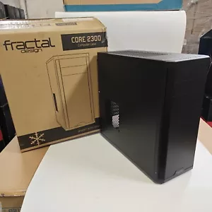 Fractal Design Core 2300 Compact Mid Tower Computer Case ATX 1x 120mm Silent Fan - Picture 1 of 7