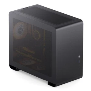 6970620553078 Jonsbo U4 Mini Mesh Micro-ATX-Gehäuse - schwarz Jonsbo - Afbeelding 1 van 12