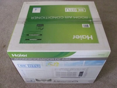 Haier 8K BTU 10.9 CEER Window Air Conditioner with Remote - White - HWR08XCR-T - Image 1 of 4